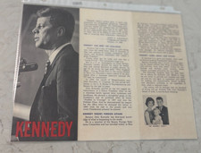 1960 John Kennedy & Lyndon Johnson Presidential Campaign Brochure 8