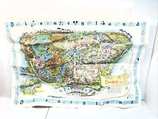 Vintage 1962 Disneyland Park Map  Color Tourist Wall Map 30”x 45”, Immaculate picture