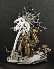 25 Danbury Mint Winter Wonderland Ornament Collection Gold Silver Complete 3D picture
