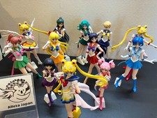 Sailor Moon Eternal SUPER SAILOR Figure  Set of 12  Glitter Glamours No Box picture