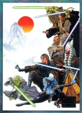 2012 Topps Star Wars Galaxy Series 7 BASE Card #52 / JEDI A LA KUROSAWA picture
