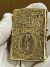 Zippo Constantine Gold Lighter – Collectible Windproof Lighter with Original Box picture