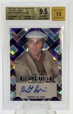 2022 Leaf Pop Century ROBERT DE NIRO AUTO #/10 BGS 9.5 / Auto 10 RARE picture
