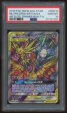 2019 Pokemon Moltres & Zapdos & Articuno GX Hidden Fates Promo #SM210 PSA 10 (B) picture