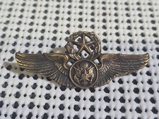 VTG ORIGINAL 1950's-70's Air Force Chief Enlisted Aircrew Badge N.S. Meyer, Inc picture