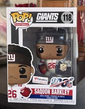 Funko Pop Football: SAQUON BARKLEY (Away Jersey) #118 Fanatics (Exclusive) picture