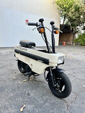 1983 Honda MOTOCOMPO foldable/portable pit trunk mini bike scooter WHITE (rare) picture