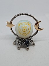 40mm Bear Opalite Sphere Crystal Ball With Star Moon Stand picture