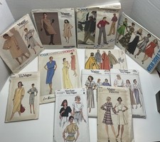 Lot of 11 Vogue Sewing Patterns 8416 2003 1915 2782 1331 1105 8565 Vintage picture