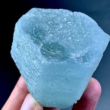 855 CT Terminated Natural Aquamarine Crystal From Skardu Pakistan picture