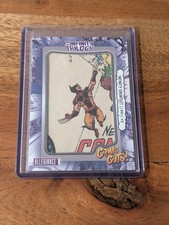 Wolverine 2023 UD Marvel Allegiance Infinity Trilogy Comic Cut picture