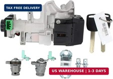 Complete Set Ignition Switch Cylinder Door Lock w/2 Keys picture