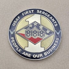 USAF First Sergeants Fairchild Afb Challenge Coin picture