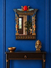 Vintage 60s EGYPTIAN MIRROR picture