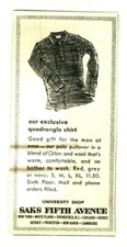 1958 Saks Fifth Avenue Advertisement picture