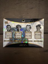 2025 POTP Villains | Luciano, Nelson, Siegel, Billy The Kid Quad Relic | 1/1 picture