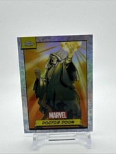 Doctor Doom 2024 Topps Chrome Marvel #61 Refractor picture
