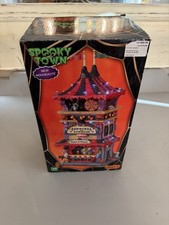 Lemax Spooky Town Halloween Village Carnival Of Carnage Pumpkins Decors 15727 picture