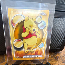 Topps 2025 Topps Chrome Disney Winnie the Pooh #11 Serial Numbered /50 picture