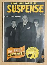 Suspense #1 VG 4.0 Marvel/Atlas 1949 Photo Cover picture