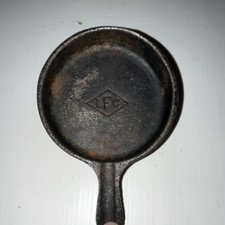 LFC Vintage Cast Iron Mini Skillet Pan Collectible Metalware Kitchen Decor picture