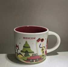 NEW Starbucks MOSCOW City Mug“You Are Here Series” 14oz Collection Souvenir Cup! picture