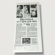 1930 Delcogas Delco Light A New Low Price Vintage Ad N picture