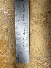 Vintage Stanley Handyman H1222 1/2 12” Combination Square USA With Scriber picture