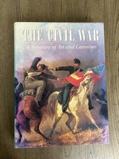 The Civil War A Treasury of Art & Literature Hardcover Illustrated History Book picture