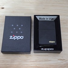 2022 Zippo Black Matte Lighter picture