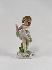 AS IS - Vintage Kister Scheibe-Alsbach Porcelain Girl Figurine, Head Repaired picture