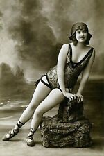 Stars - 1920s PinUp woman WW2 Photo Glossy 4*6 in H024 picture