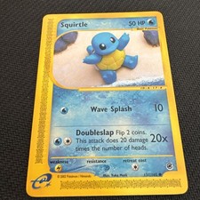 Squirtle 131/165 Expedition Base Set Yuka Morii - NM picture