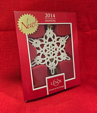Lenox 2014 Snow Fantasies Snowflake Ornament picture