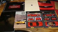 Original 1994 Ford Mustang & Cobra Sales Brochure 51 Piece Lot 94 picture