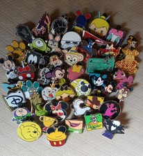 DISNEY PIN TRADING LOT 30, NO DUPLICATES, All Unique/Different TRADABLE picture