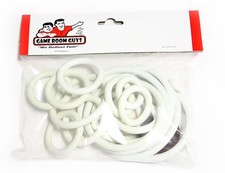 1963 Williams Big Deal Pinball Machine Replacement Repair Rubber Ring Kit White picture