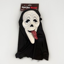 SCREAM GHOSTFACE SCARY MOVIE WASSUP RARE HALLOWEEN MASK - FUNNY HORROR COSTUME picture