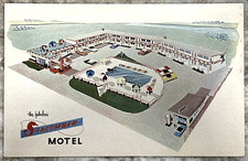 The Fabulous Seacomber Motel Atlantic City New Jersey Chrome Postcard C178 picture