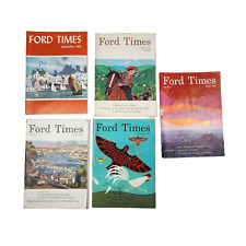 Vintage FORD TIMES Pamphlets, Story Booklets 1960-62 picture