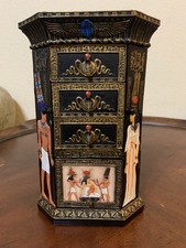 Egyptian Style Jewelry Cabinet Box Classic Egyptian Iconography picture