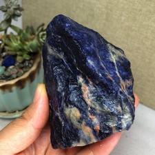 78mm Natural sodalite crystal semi-precious rough original Specimen 303g A6054 picture