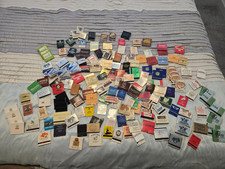 Lot of 120+ Vintage Matchbooks & Matchboxes. Most unstruck / a few used. picture