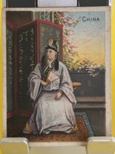 T52 Helmar Costumes & Scenery Tobacco Cards, 1912, China  picture