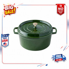 Staub Enameled Cast Iron Round Dutch Oven, 7-Qt. picture