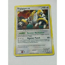Regigigas (DP Legends Awakened) 37/146 Holo Holo Rare Deck Exclusives Pokemon MP picture
