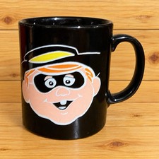 Rare Vintage McDonald's Hamburglar Black Mug Staffordshire Tableware England picture