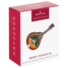 Hallmark 2024 Merry Mandolin Miniature Ornament picture
