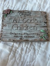 martha holcombe all gods children figurines with boxes & certifications my moms picture