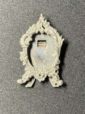 Vintage Antique Sterling Silver Miniature Picture Photo Frame picture